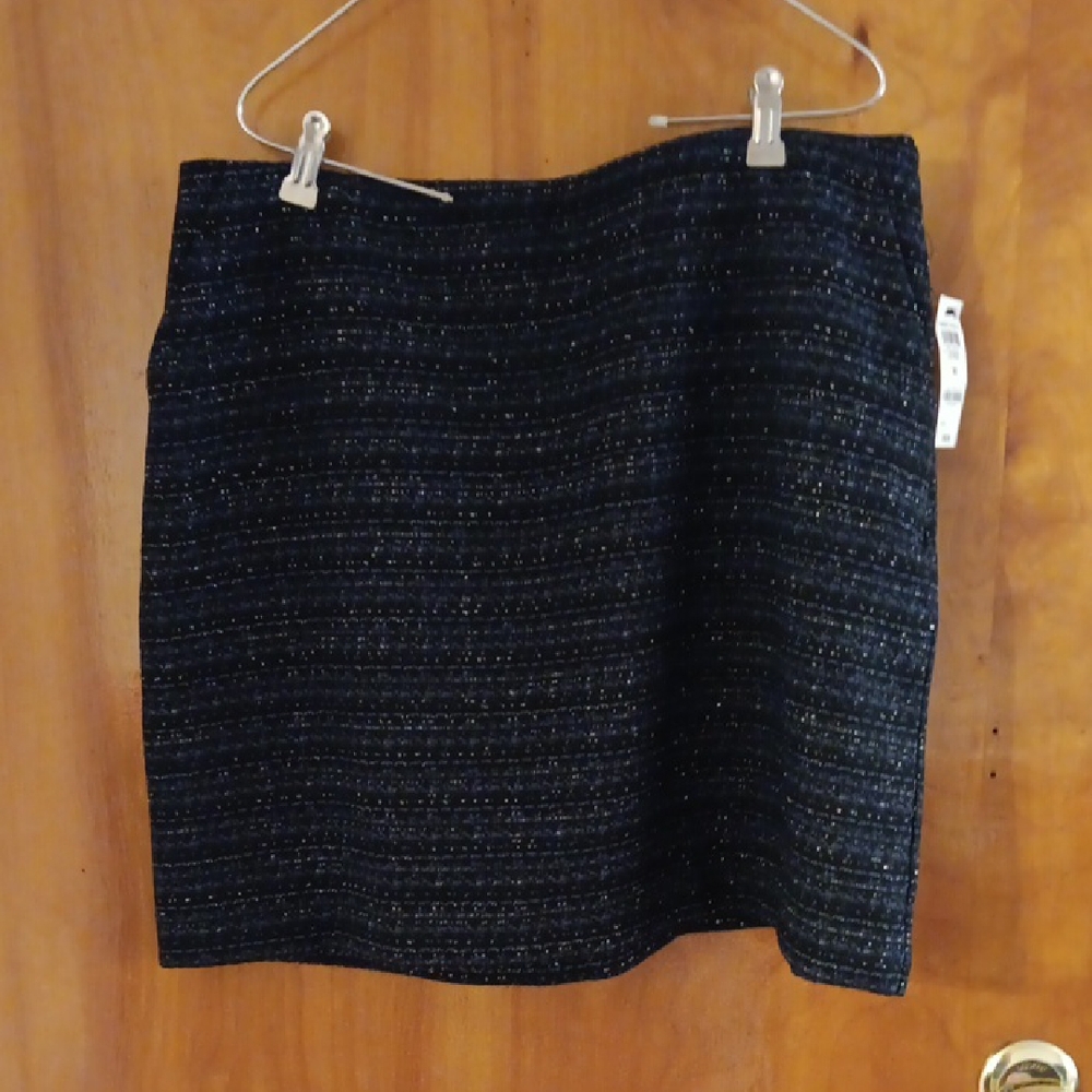 Black Mini Pencil Skirt for Work